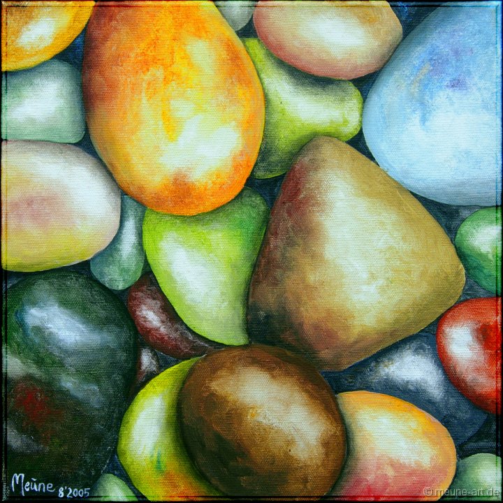 11 Handgeschmeichelt I Acryl auf Leinwand;
30 x 30 cm